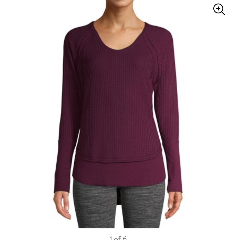 Time and Tru Waffle Tunic